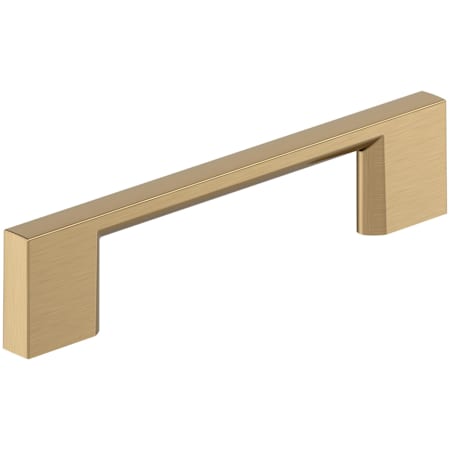 Amerock Cityscape 3-3/4 Inch Center to Center Handle Cabinet Pull - Pack of 10 Champagne Bronze