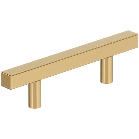 Amerock Square 3 Inch Center to Center Bar Cabinet Pull - Pack of 25 Champagne Bronze