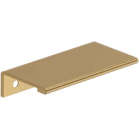 Amerock Streamline II 2-3/16 Inch Center to Center Finger Cabinet Pull Champagne Bronze