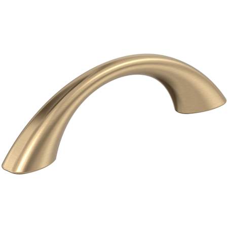 Amerock Vaile 3 Inch Center to Center Arch Cabinet Pull Champagne Bronze