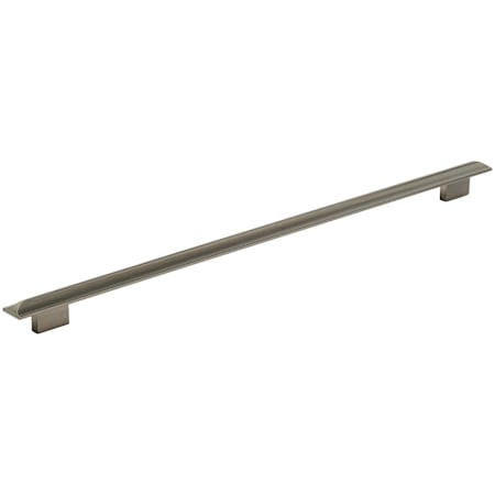 Amerock Hearst 16-3/8 Inch Center to Center Bar Cabinet Pull Black Brushed Nickel