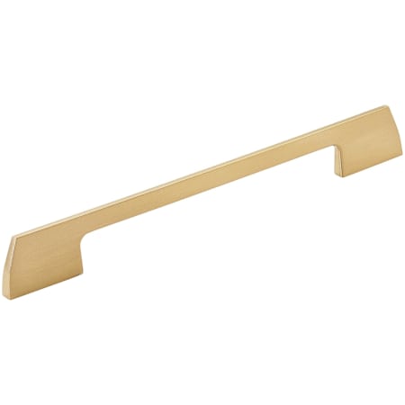 Amerock Angle 7-9/16 Inch Center to Center Handle Cabinet Pull Champagne Bronze