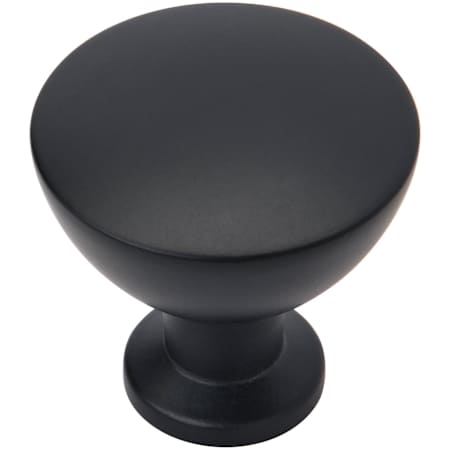 Amerock Grail 1-5/16 Inch Mushroom Cabinet Knob Matte Black