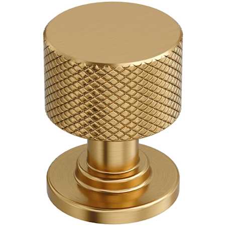 Amerock Balata 1 Inch Knurled Mushroom Cabinet Knob Champagne Bronze
