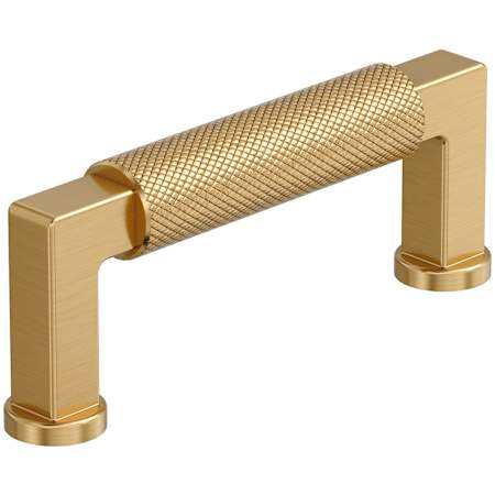 Amerock Balata 3 Inch Center to Center Knurled Handle Cabinet Pull Champagne Bronze
