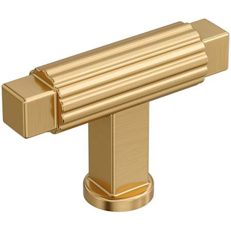 Amerock Ballard 9/16 Inch Fluted Bar Cabinet Knob Champagne Bronze