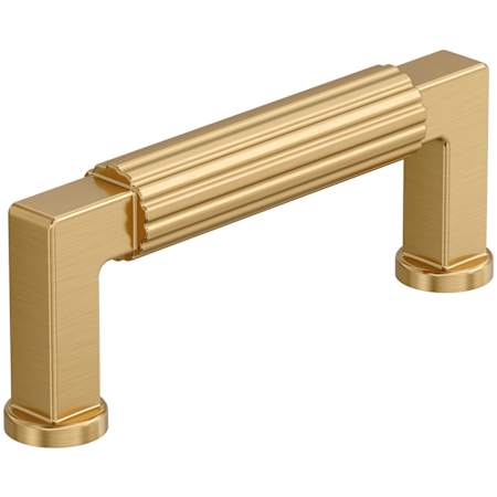 Amerock Ballard 3 Inch Center to Center Fluted Handle Cabinet Pull Champagne Bronze