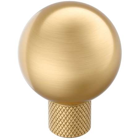 Amerock Collet 1-1/8 Inch Knurled Round Cabinet Knob Champagne Bronze