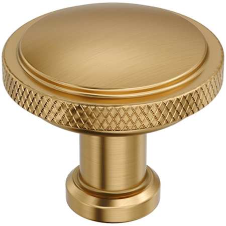 Amerock Faraday 1-1/4 Inch Knurled Mushroom Cabinet Knob Champagne Bronze