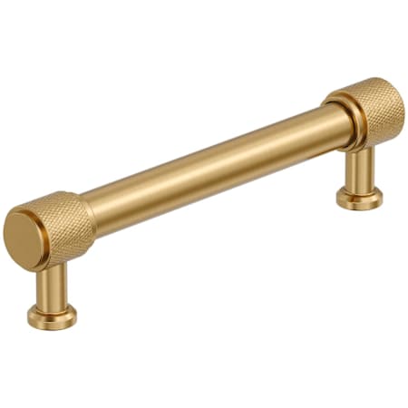 Amerock Faraday 5-1/16 Inch Center to Center Knurled Bar Cabinet Pull Champagne Bronze