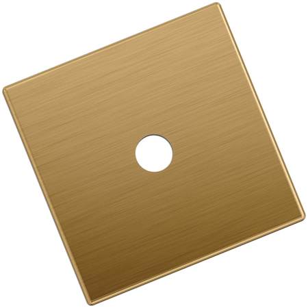 Amerock Ladera 1-3/16" Backplate for Cabinet Knobs Champagne Bronze