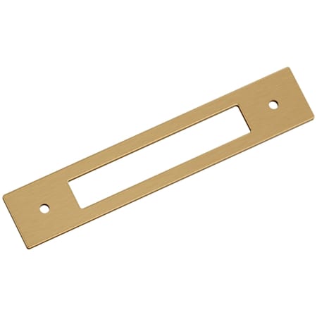 Amerock Medora 6-5/16" Backplate for 5-1/16" Center to Center Cabinet Pulls Champagne Bronze