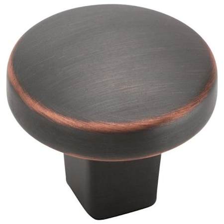 Amerock Forgings 1-1/4 Inch Mushroom Cabinet Knob Oil Rubbed Bronze