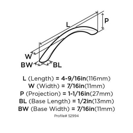 Amerock-BP52994-Dimensions of Angle View