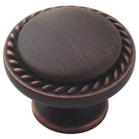 Amerock Everyday Heritage 1-3/16 Inch Mushroom Cabinet Knob Oil Rubbed Bronze
