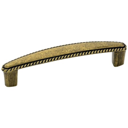 Amerock Everyday Heritage 3-3/4 Inch Center to Center Handle Cabinet Pull Burnished Brass