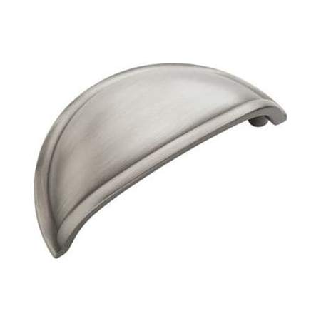 Amerock Cup Pulls 3 Inch Center to Center Countersunk Cup Cabinet Pull - Package of 10 Antique Silver