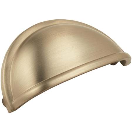Amerock Cup Pulls 3 Inch Center to Center Cup Cabinet Pull Golden Champagne