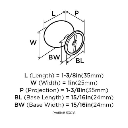 Amerock-BP53018-Dimensions of Back View