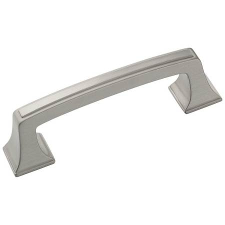 Amerock Mulholland 3 Inch Center to Center Handle Cabinet Pull - Package of 2 Satin Nickel