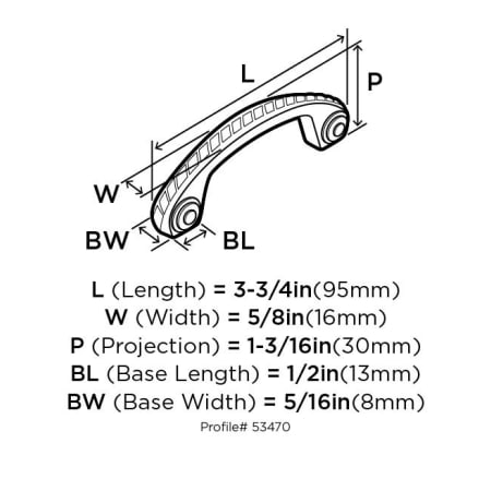 Amerock-BP53470-Dimensions of Angle View