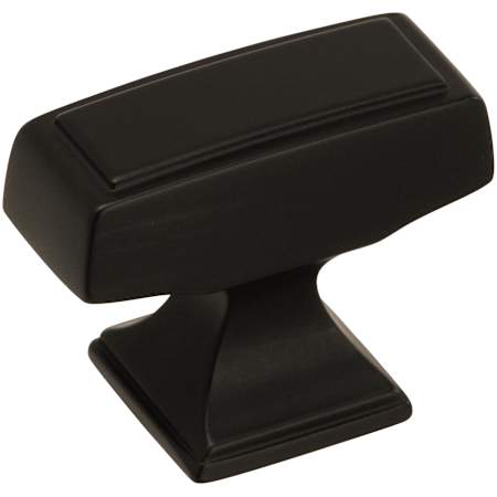 Amerock Mulholland 1-1/2 Inch Rectangular Cabinet Knob Black Bronze