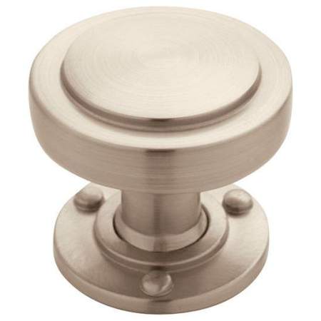 Amerock Rochdale 1-1/4 Inch Mushroom Cabinet Knob Satin Nickel