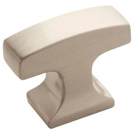 Amerock Westerly 1-5/16 Inch Bar Cabinet Knob Satin Nickel