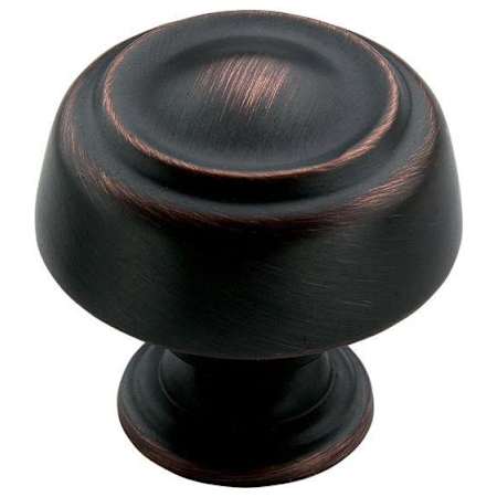 Amerock Kane 1-5/8 Inch Mushroom Cabinet Knob Oil Rubbed Bronze