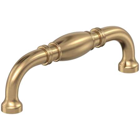 Amerock Granby 3-3/4 Inch Center to Center Handle Cabinet Pull - Pack of 10 Champagne Bronze