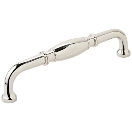 Amerock Granby 6-5/16 Inch Center to Center Handle Cabinet Pull Polished Nickel