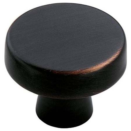 Amerock Blackrock 1-5/16 Inch Diameter Mushroom Cabinet Knob - Package of 10 Oil Rubbed Bronze