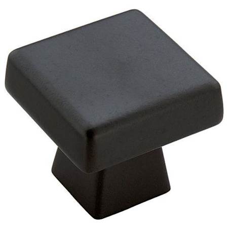 Amerock Blackrock 1-1/2 Inch Square Cabinet Knob Black Bronze