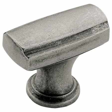 Amerock Highland Ridge 11/16 Inch Bar Cabinet Knob Antique Pewter
