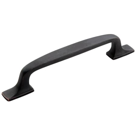 Amerock Highland Ridge 5 Inch (128mm) Center to Center Handle Cabinet Pull - 25 Pack Dark Oiled Bronze (Dob)