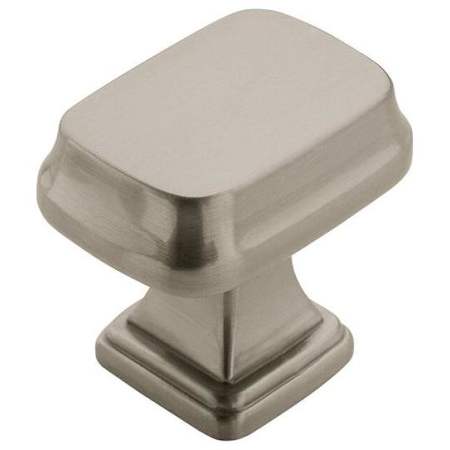 Amerock Revitalize 7/8 Inch Rectangular Cabinet Knob Satin Nickel