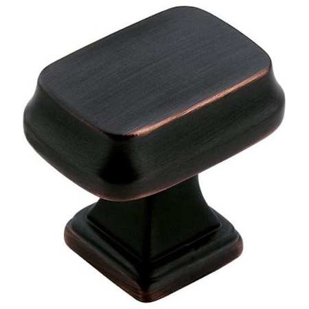 Amerock Revitalize 7/8 Inch Rectangular Cabinet Knob Oil Rubbed Bronze