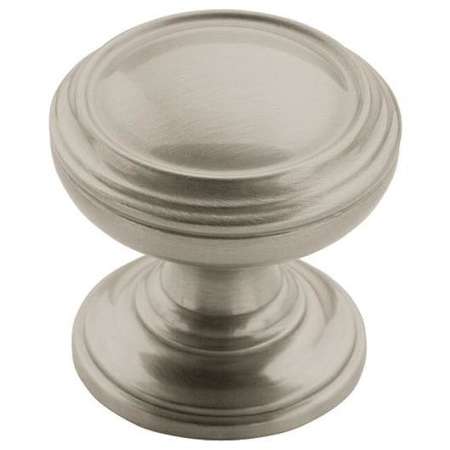 Amerock Revitalize 1-1/4 Inch Mushroom Cabinet Knob Satin Nickel