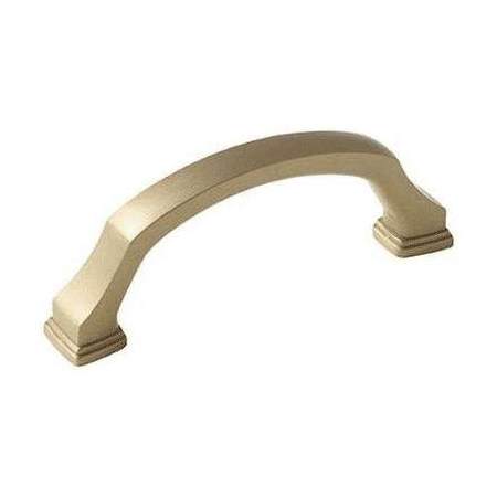 Amerock Revitalize 3 Inch Center to Center Handle Cabinet Pull - 25 Pack Golden Champagne