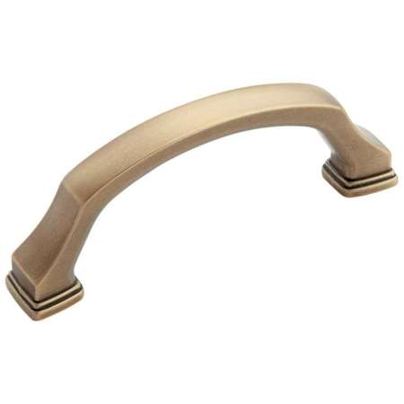 Amerock Revitalize 3 Inch Center to Center Handle Cabinet Pull - 25 Pack Gilded Bronze