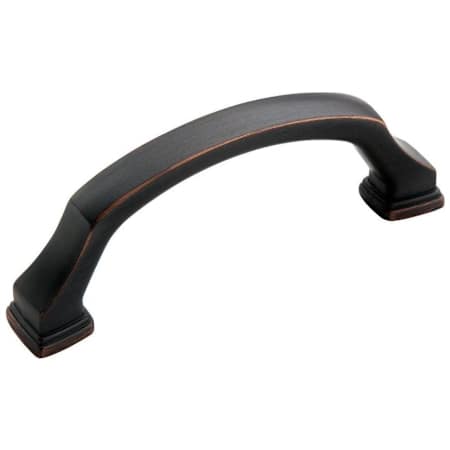 Amerock Revitalize 3 Inch Center to Center Handle Cabinet Pull - 10 Pack Oil Rubbed Bronze
