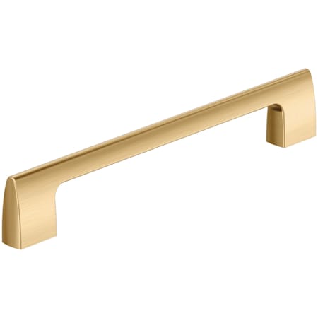 Amerock Riva 7-9/16 Inch Center to Center Handle Cabinet Pull Champagne Bronze