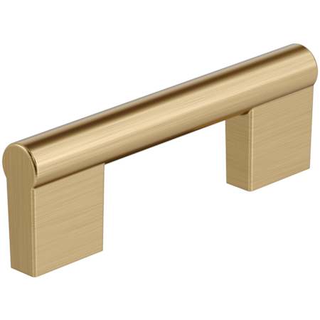 Amerock Versa 3 Inch Center to Center Handle Cabinet Pull Champagne Bronze