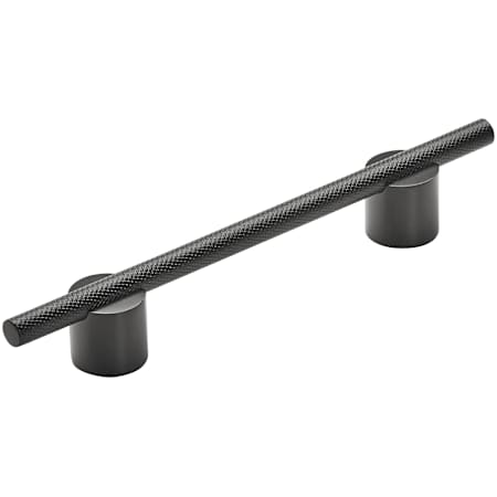 Amerock Transcendent 5-1/16 Inch Center to Center Bar Cabinet Pull Matte Black