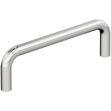 Amerock Wire Pulls 4 Inch Center to Center Handle Cabinet Pull Polished Chrome