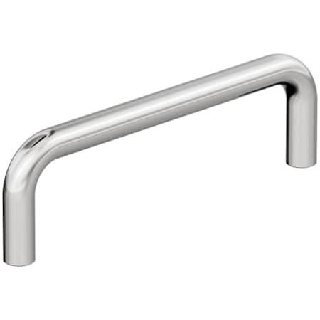 Amerock Wire Pulls 3-3/4 Inch Center to Center Handle Cabinet Pull - Pack of 25 Polished Chrome