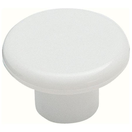 Amerock Everyday Heritage 1-1/4 Inch Mushroom Cabinet Knob White