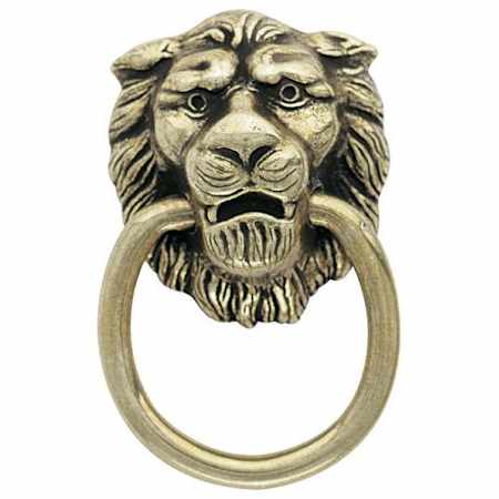 Amerock Everyday Heritage 1-1/4 Inch Long Ring Cabinet Pull Antique Brass