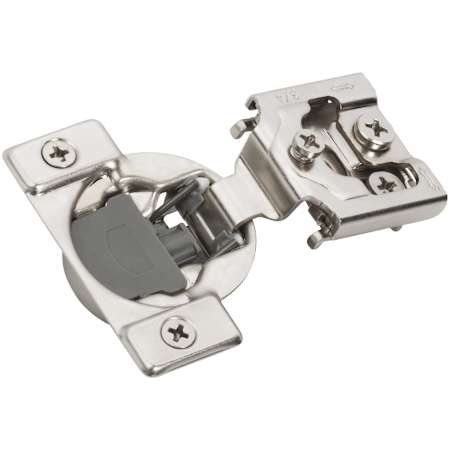 Amerock 3/4" (19mm) Overlay Face Frame Soft Close Concealed Cabinet Hinge - 1 Pair Nickel