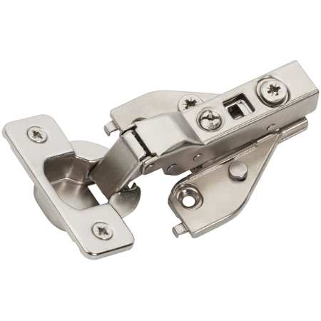 Amerock 1/2" (13mm) Overlay Face Frame Soft Close Euro Concealed Cabinet Hinge - 1 Pair Nickel